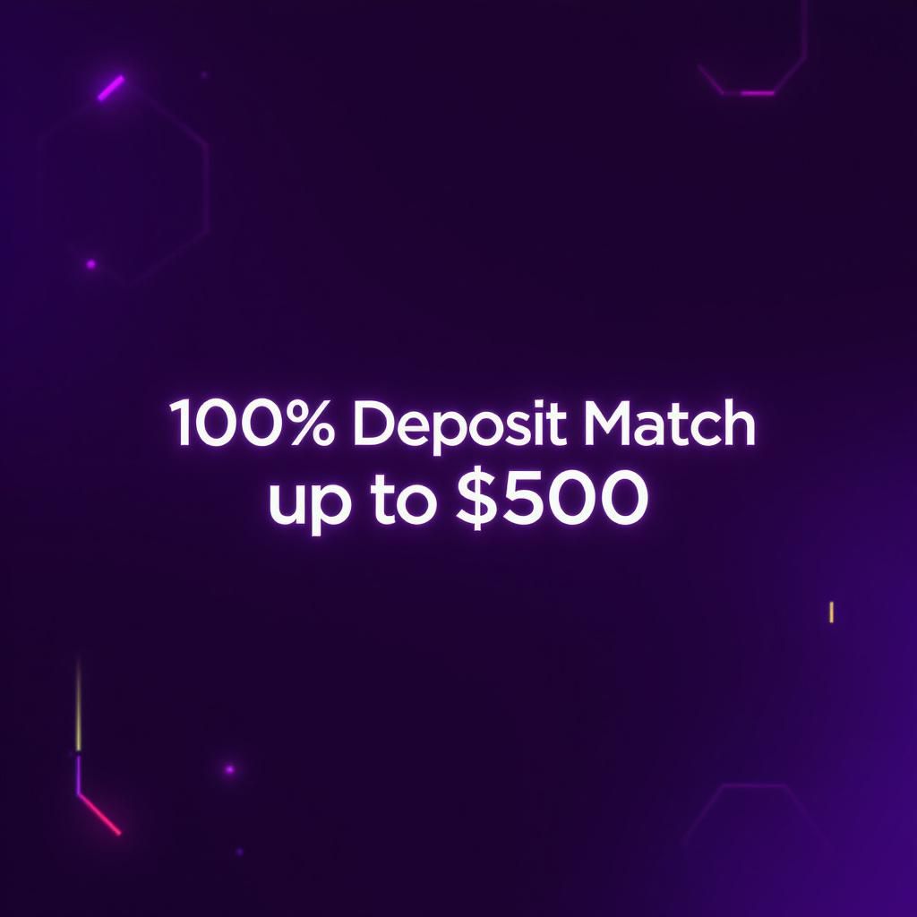 100% Deposit Match up to $500